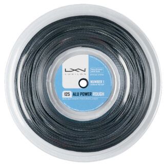 Reel with silver colored tennis string