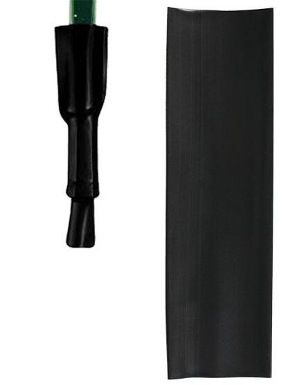 Grip enlarger in black for tennis racquets.