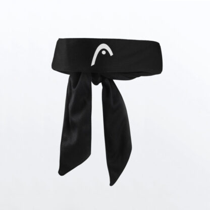 Bandana in black with white HEAD logo on front.