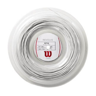 Reel with white tennis string