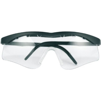 Squash protection goggles. Slim design. Black frame.