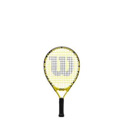 Junior tennis racquet (17") with Minions icons.