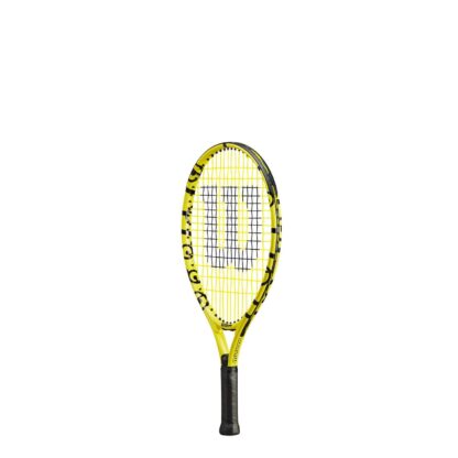 Junior tennis racquet (19") with Minions icons (sideview)