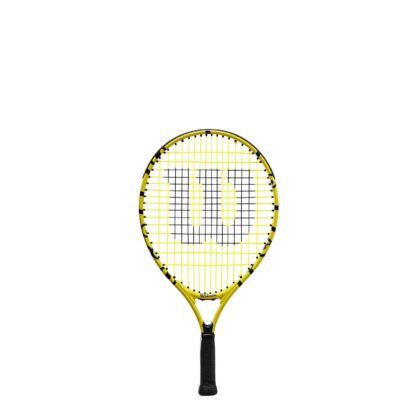 Junior tennis racquet (19") with Minions icons.