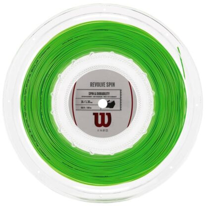 Reel with green tennis string