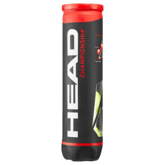 Tube with 4 tennis balls HEAD Championship black and orange wrapper