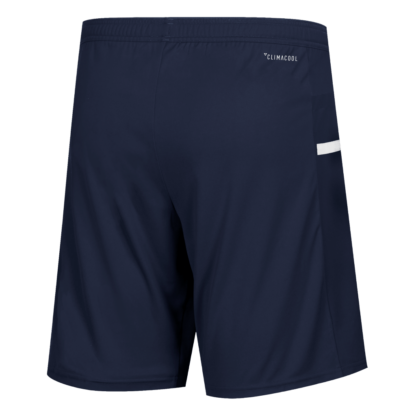 Shorts (back) in Navy Blue color and with white Adidas logo