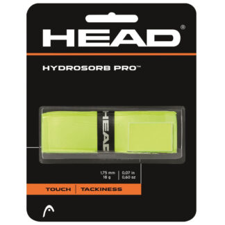 Pack of single HEAD HydroSorb Pro grip in yellow.