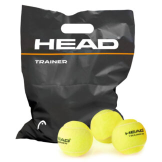 Black HEAD bag with 72 HEAD Trainer tennis balls