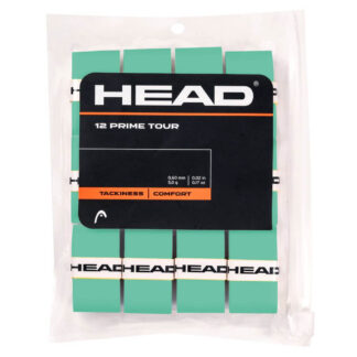 Pack with 12 HEAD prime tour grips in mint