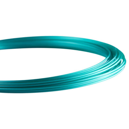 Set of Luxilon Eco Power 125 string in Turquoise colour.