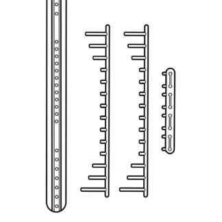 Generic bumper and grommet set for tennis.