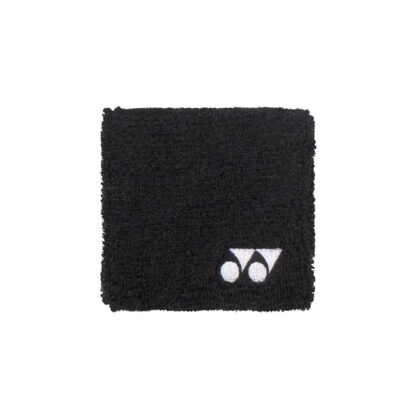 Wristband - black with white Yonex logo