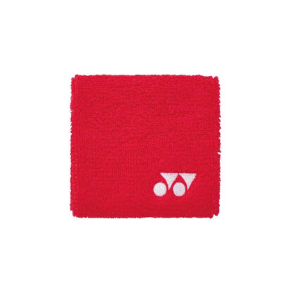 Wristband - red with white Yonex logo