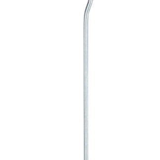Normal peg - suitable for normal (not stone hard) surface. Silver-color.