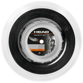 200m reel of HEAD Velocity MLT 130 string in black colour.