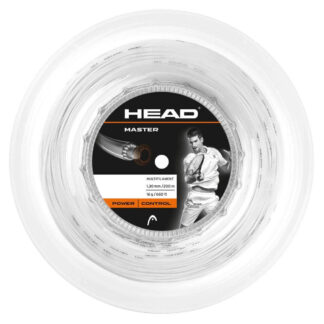 200m reel of HEAD Master Reel in white colour.