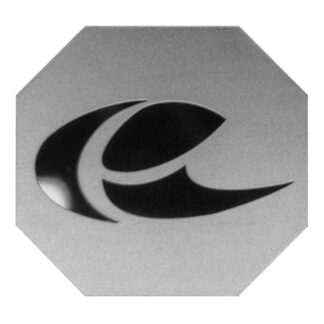 Solinco Weight Control Module Buttcap Plate in Silver.