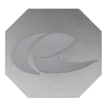 Solinco Weight Control Module Buttcap Plate in Silver.