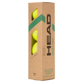 A box / tube of HEAD Reset Pro tennis balls.