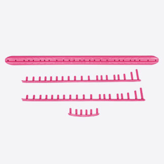 Generic picture of Electric Pink bumpers and grommets for Solinco Tennis Racquets.