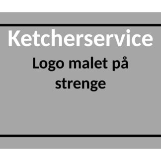 Racquetservice - Logo on strings.
