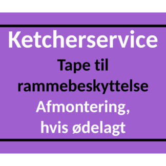 Racquetservice - Protection Tape - Removement if ruined.